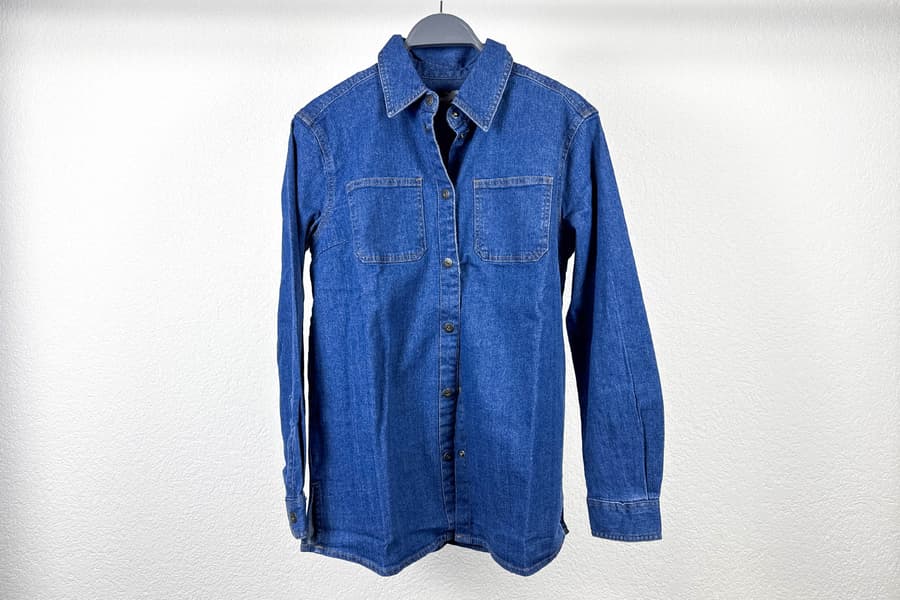 Damen Jeans Hemd Arizona, Gr. 44